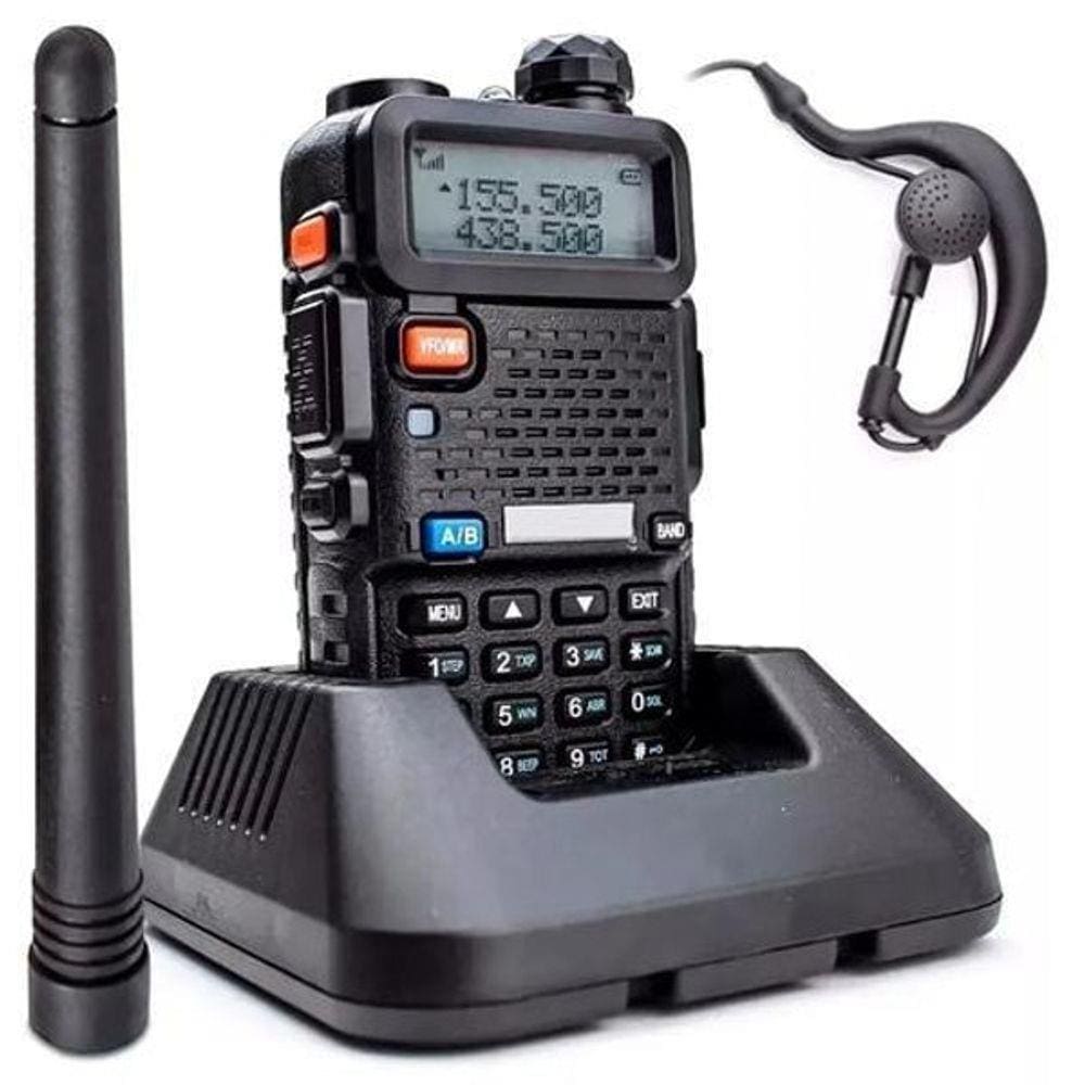 Rádio Comunicador Dual Band Baofeng Uv-5r Vhf Uhf