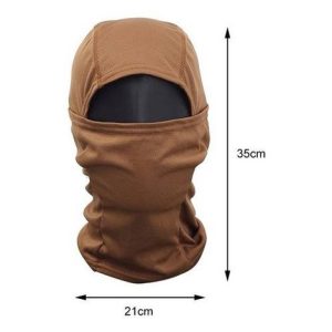 Alternative view of Balaclava Microfibra Escamoteavel - Tan