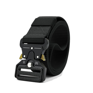 Cinto Tático Fivela Engate Rápido - Preto