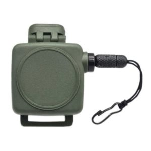 Fiel Retrátil Liso - Verde