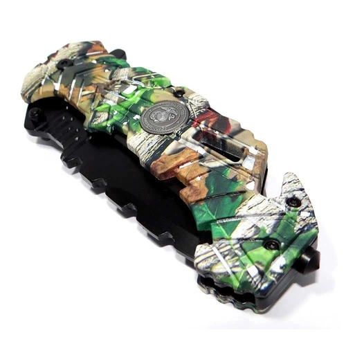 Canivete Camuflado United States Marine Corps FLORESTA - Imagem 4