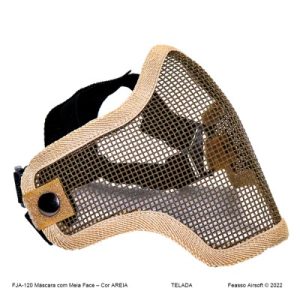 Alternative view of Máscara Airsoft Telada Areia