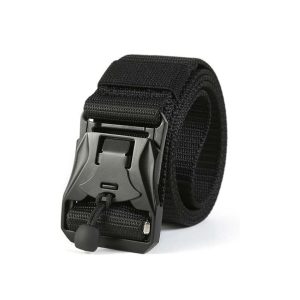 Cinto Tático Fivela Magnética - Preta