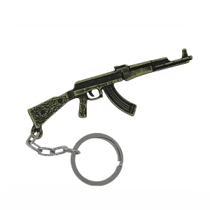 Chaveiro AK 47 - Ouro Velho