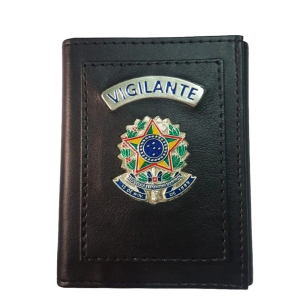 Carteira Vigilante em Couro Sintético